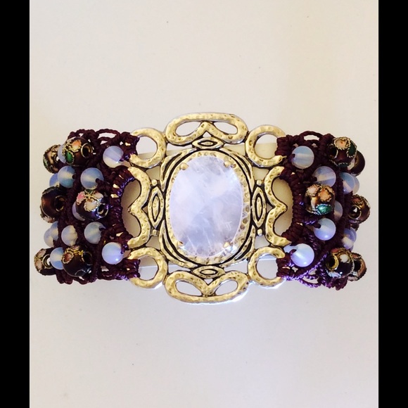 Victorian Style Cuff Bracelet - Picture 1 of 1