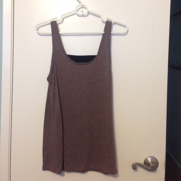 Purple tank top