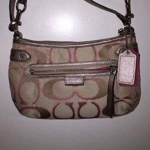 Coach cross body purse