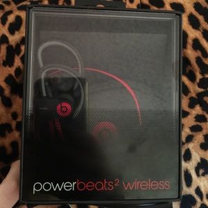 Power beats wireless never been used