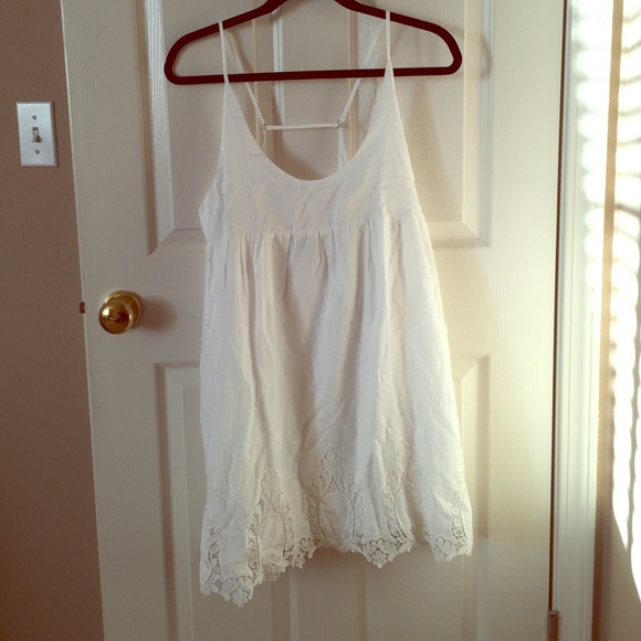 Nasty Gal White Sun Dress