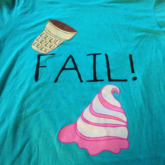 Loyal Army Tops - NWOT "Fail!" Tshirt