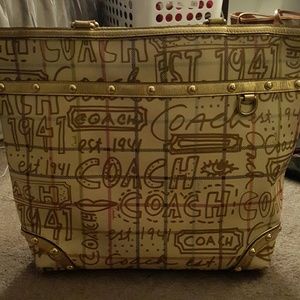 Medium Size Coach Tote Bag