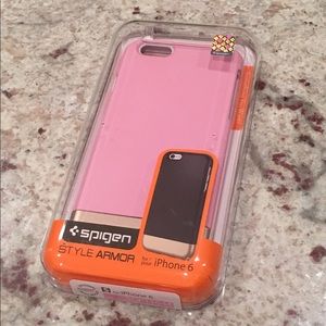 Pink/Gold iPhone 6 Case