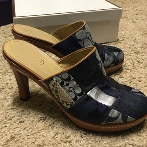 Coach 3 inch clogs