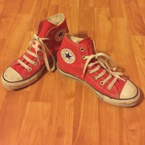 Red converse