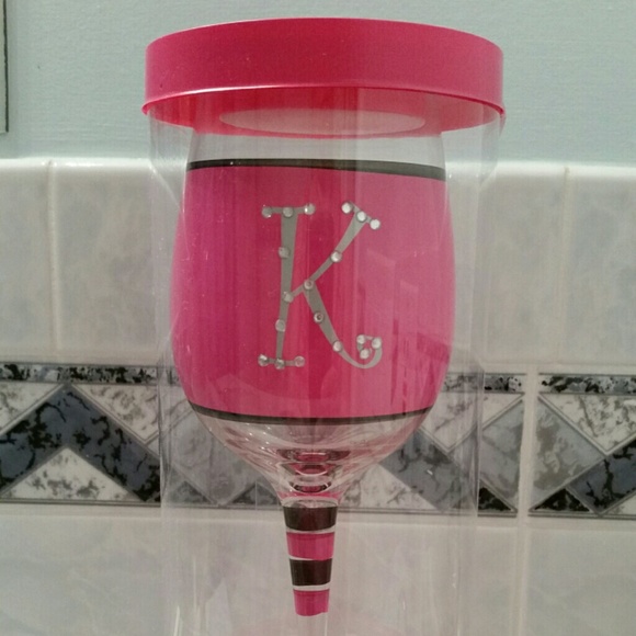''K'' Wine Glass
