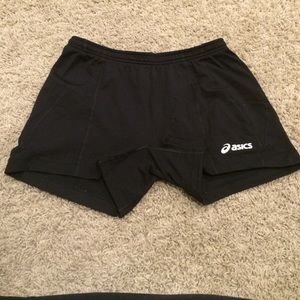 Black Asics Spandex