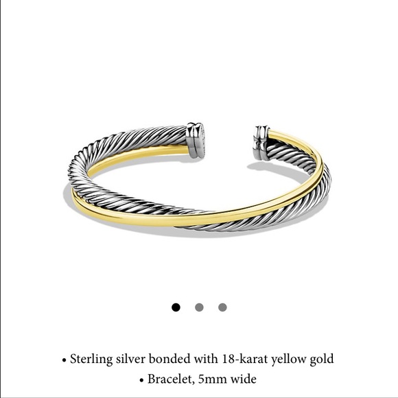 David Yurman crossover cuff