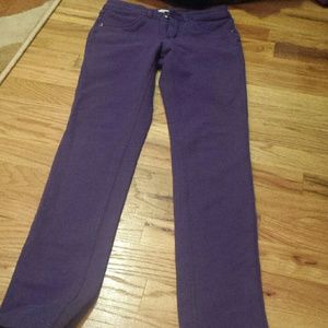 Purple jeggings
