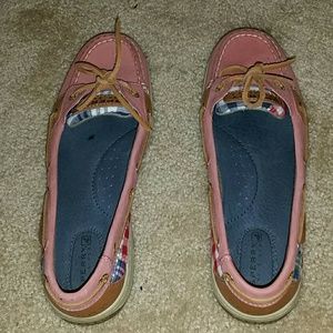 Pink & Plaid Sperry