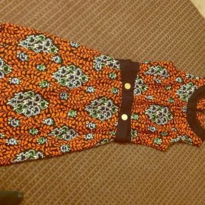 Colorful sleeveless Tory Burch dress