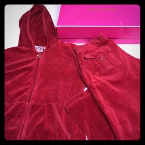 Juicy Couture original velour track suit