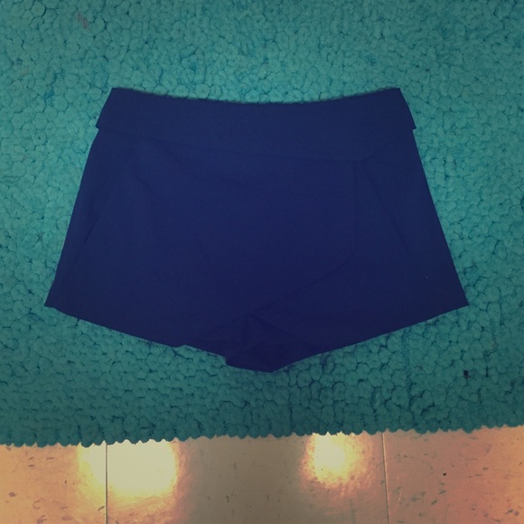 Royal blue skort