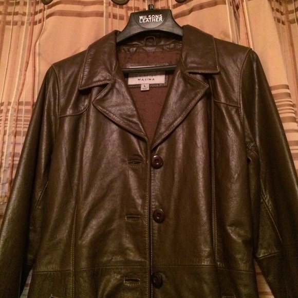 Wilsons Leather Trench Coat