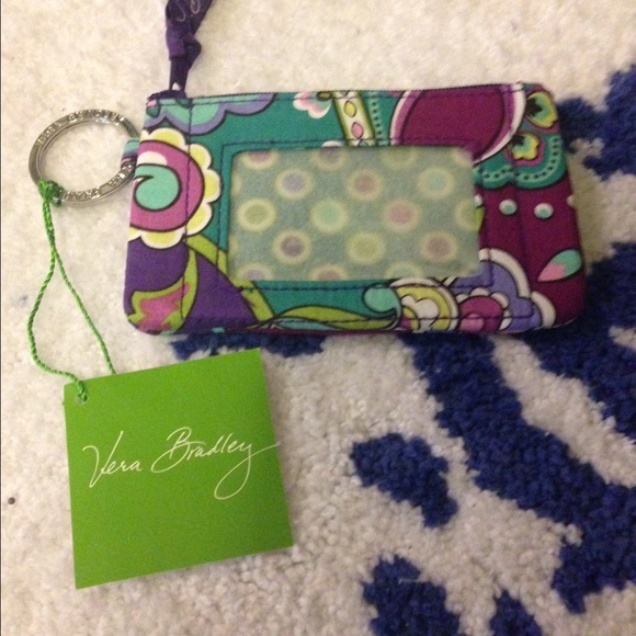 Vera bradley zip id NWT