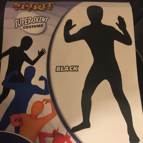 👻Super skins kids Halloween Costume Brand new👽