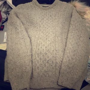 100% Irish wool knit sweater by carraig donn.