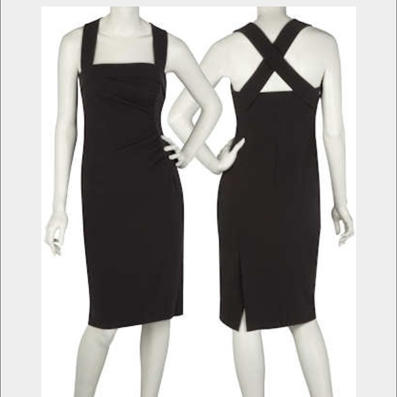 LK Bennett Dresses & Skirts - 🎉SALE🎉 KATE MIDDLETON FAV! Blk Crisscross Back