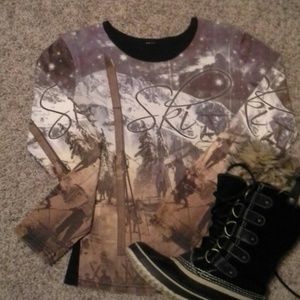 Vintage ski shirt