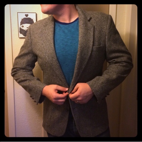 Tweady prof blazer with patches