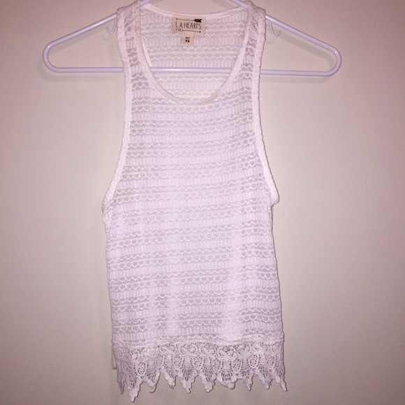 White tank top from Pacsun