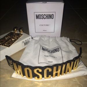 Authentic Moschino logo Bracelet