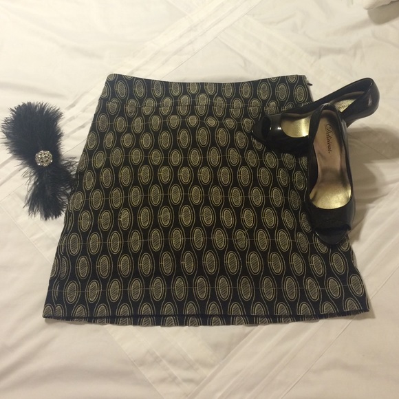 LOFT Printed Skirt
