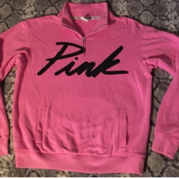 💰SOLD💰& 📦SHIPPED📦 Victoria's Secret Half Zip - Picture 2 of 4