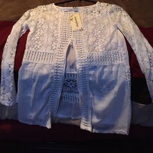 White Lace Blouse