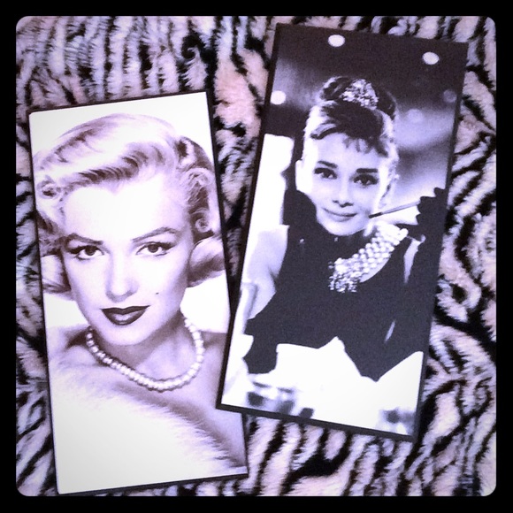 Marilyn & Audrey Wall Decor!
