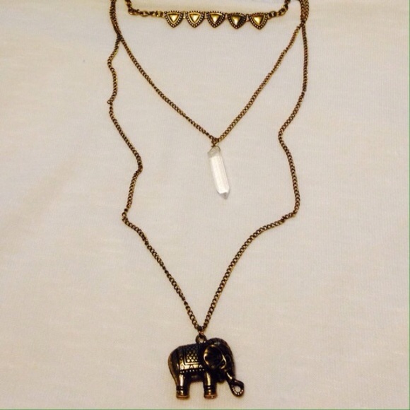 SALEโ3 Layered Necklaceโค๏ธ - Picture 3 of 3