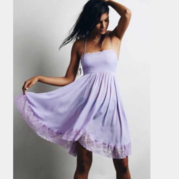 💘SOLD💘 free people smocked back dress - Picture 1 of 2