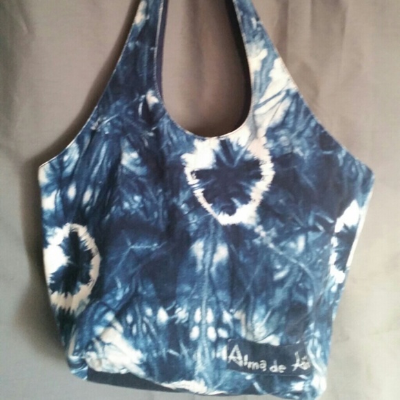 Tie Dye Canvas Handmade Shoulder/ Handbag