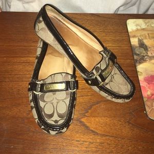 Gently used Coach shoes