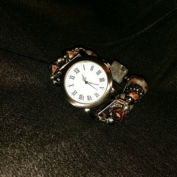 Beaded watch