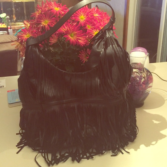 Zara Fringe hand bag