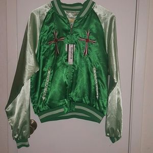 Baba joon green jacket