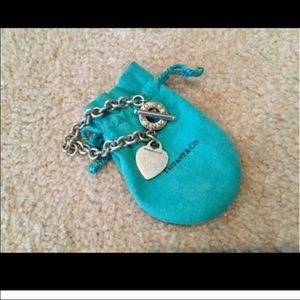 Tiffany heart toggle bracelet