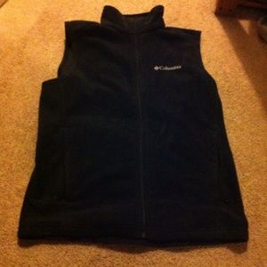 Black Columbia vest NWOT never worn