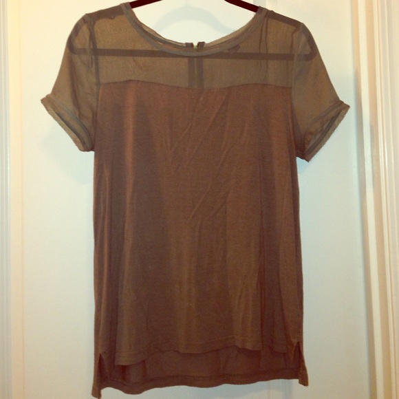 Olive green shirt