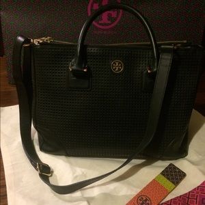 Tory Burch Robinson Double Zip Tote large