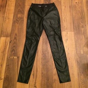 Ann Taylor Faux Leather Leggings