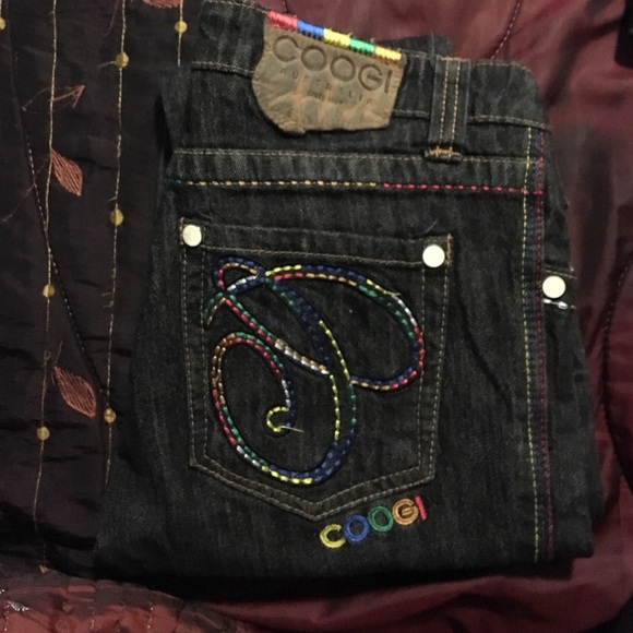 Black coogi pants