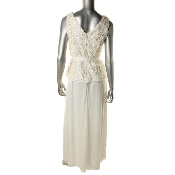 ONYX NITE   Ivory Embellished Prom Semi-Formal - Picture 2 of 4