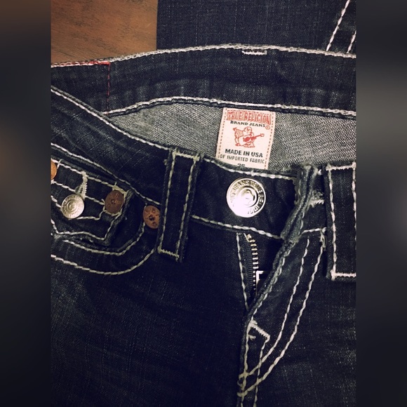 🎉 sale 💯✔️True religion flare denim size 26 - Picture 3 of 3