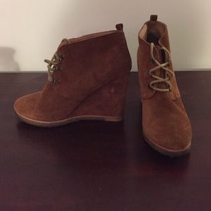 Steve Madden wedge booties