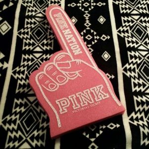 Victoria's Secret Pink foam finger