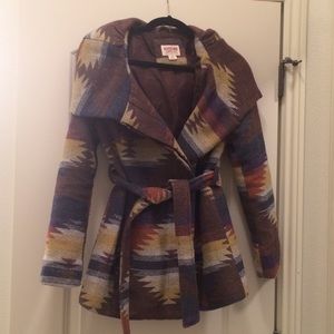 Mossimo Aztec winter jacket