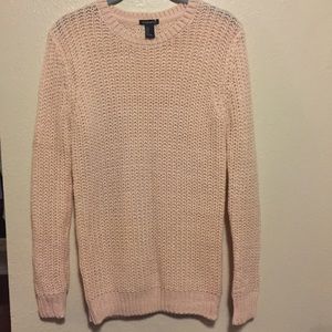 Light Pink Forever 21 Sweater